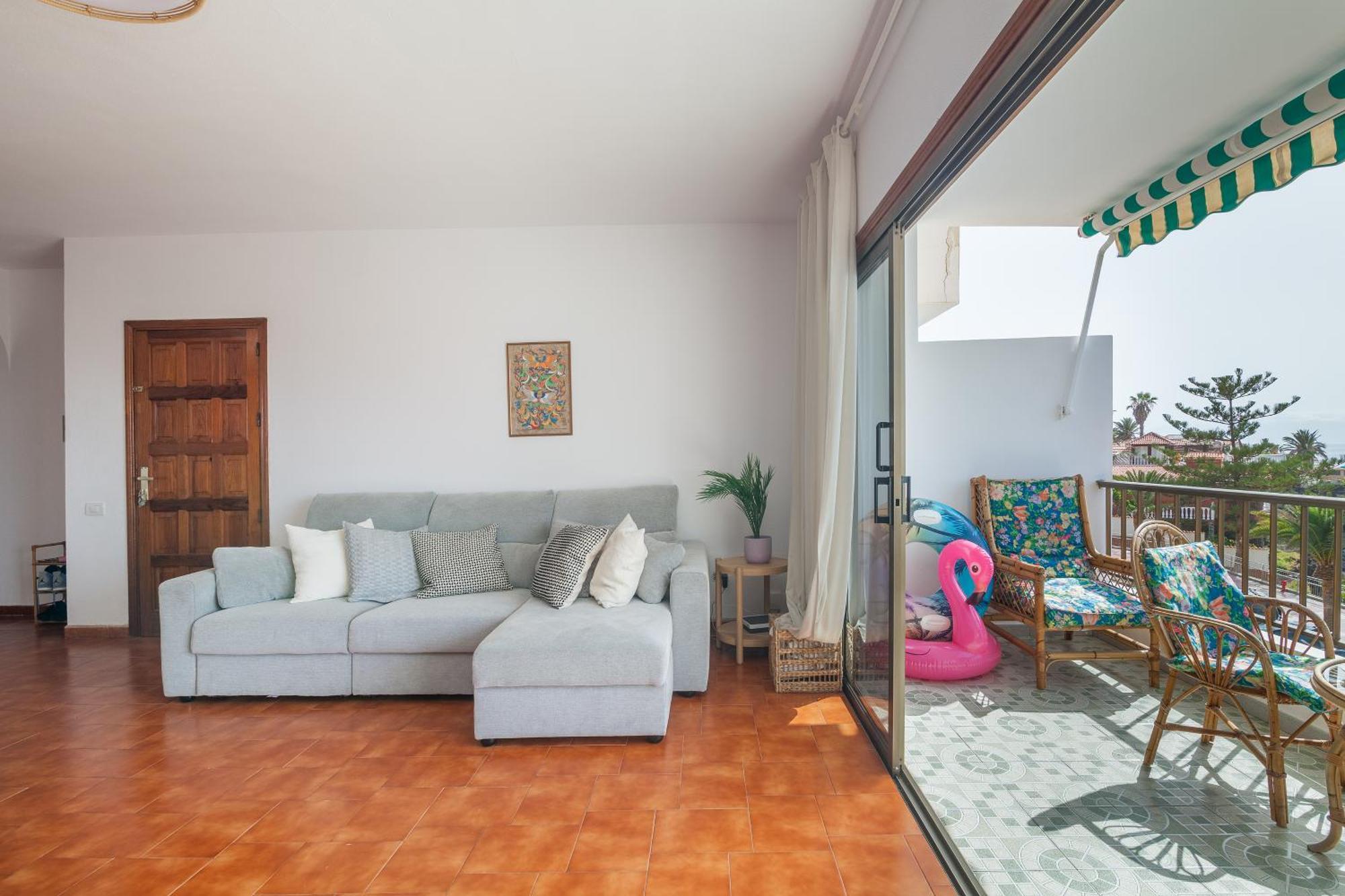 Апартаменти Casa De Franco - Ocean View, Terrace, Balcony, 50M From Playa La Arena, Fibre Net Пуерто-де-Сантьяго Екстер'єр фото