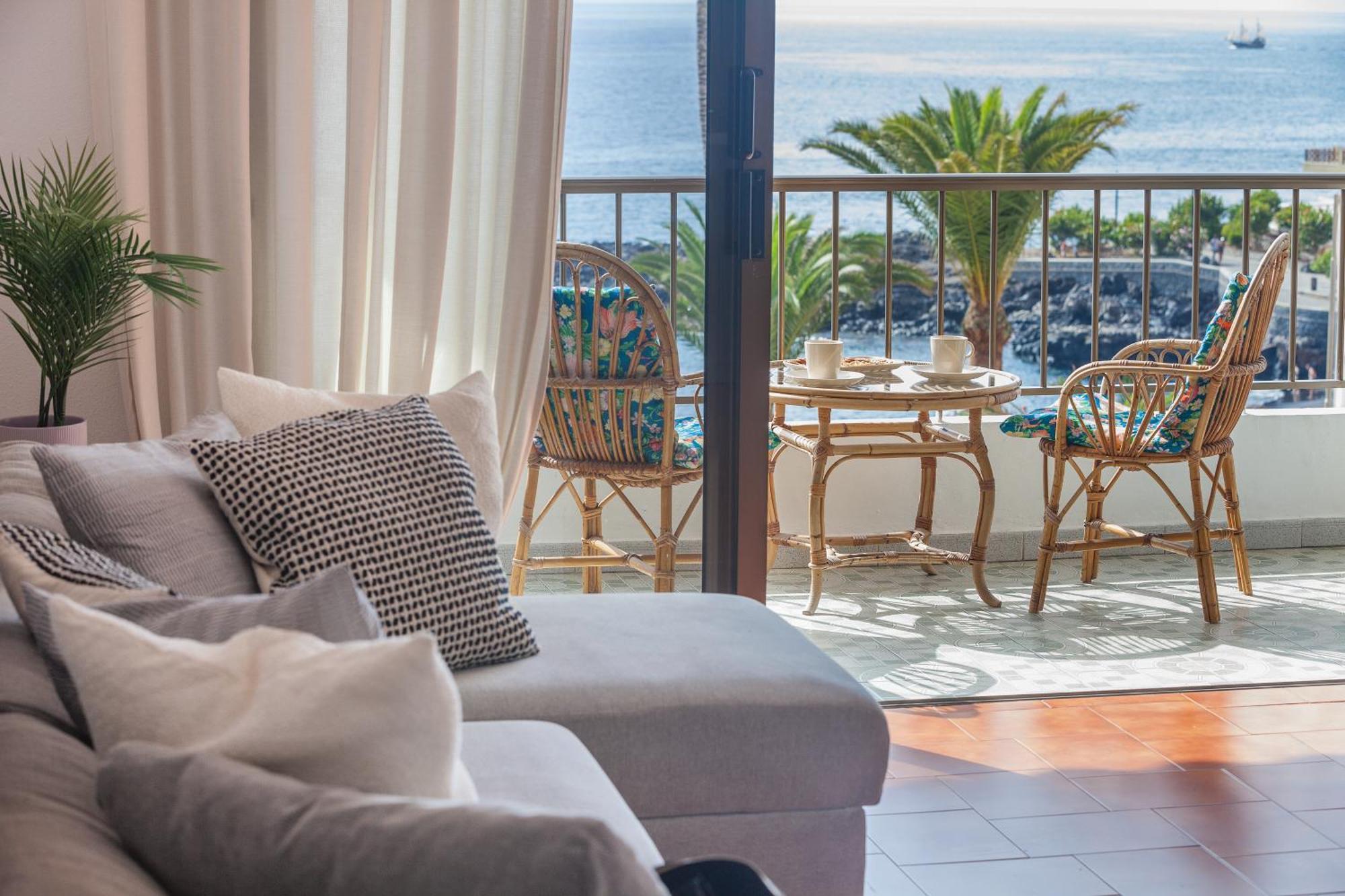 Апартаменти Casa De Franco - Ocean View, Terrace, Balcony, 50M From Playa La Arena, Fibre Net Пуерто-де-Сантьяго Екстер'єр фото